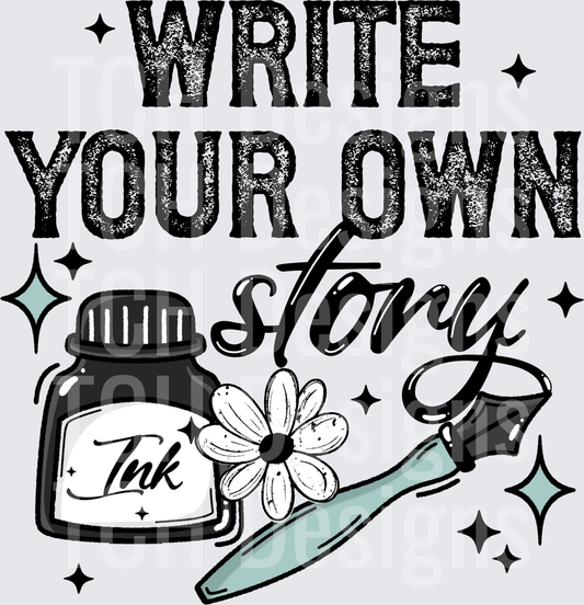 write your own story black