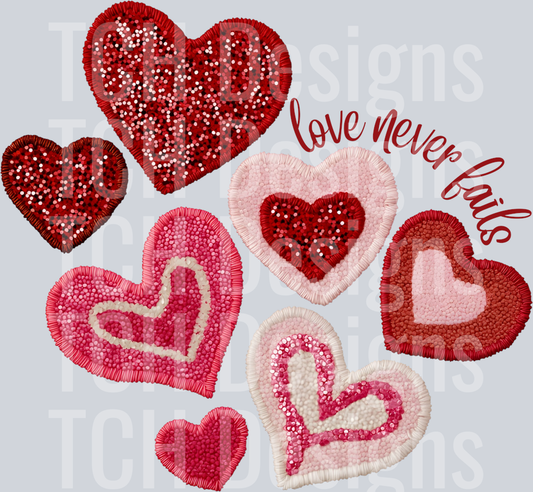 LOVE NEVER FAILS