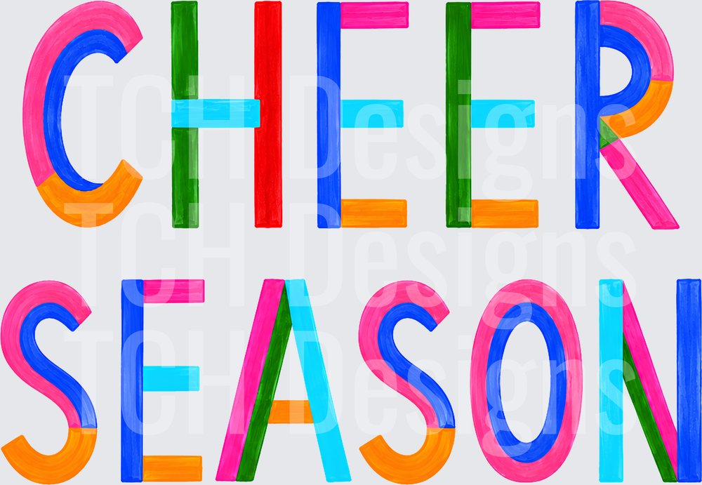 CHEER SEASON COLORBLOCK