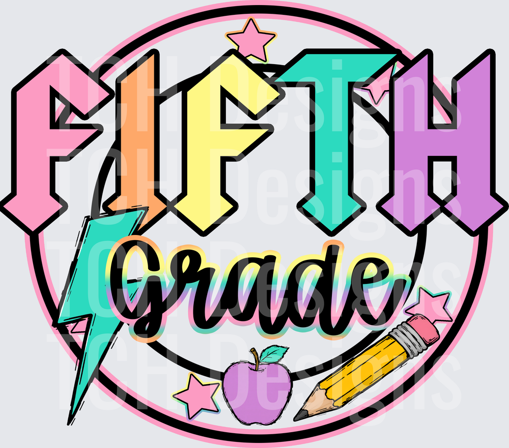 FIFTH GRADE CLEAN FRONT
