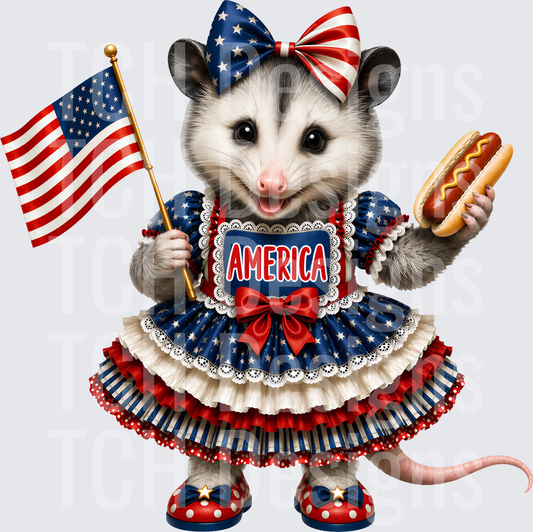 america opossum