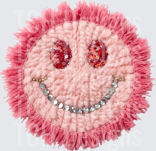 SMILEY FAUX YARN