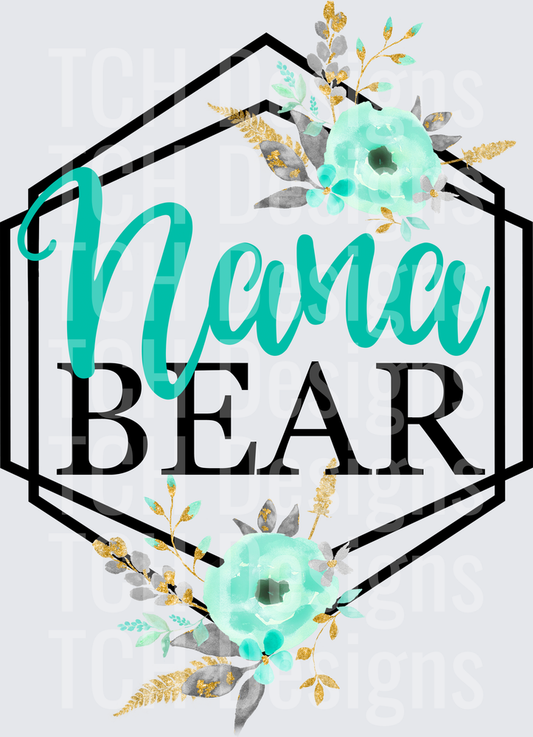 NANA BEAR FLORAL