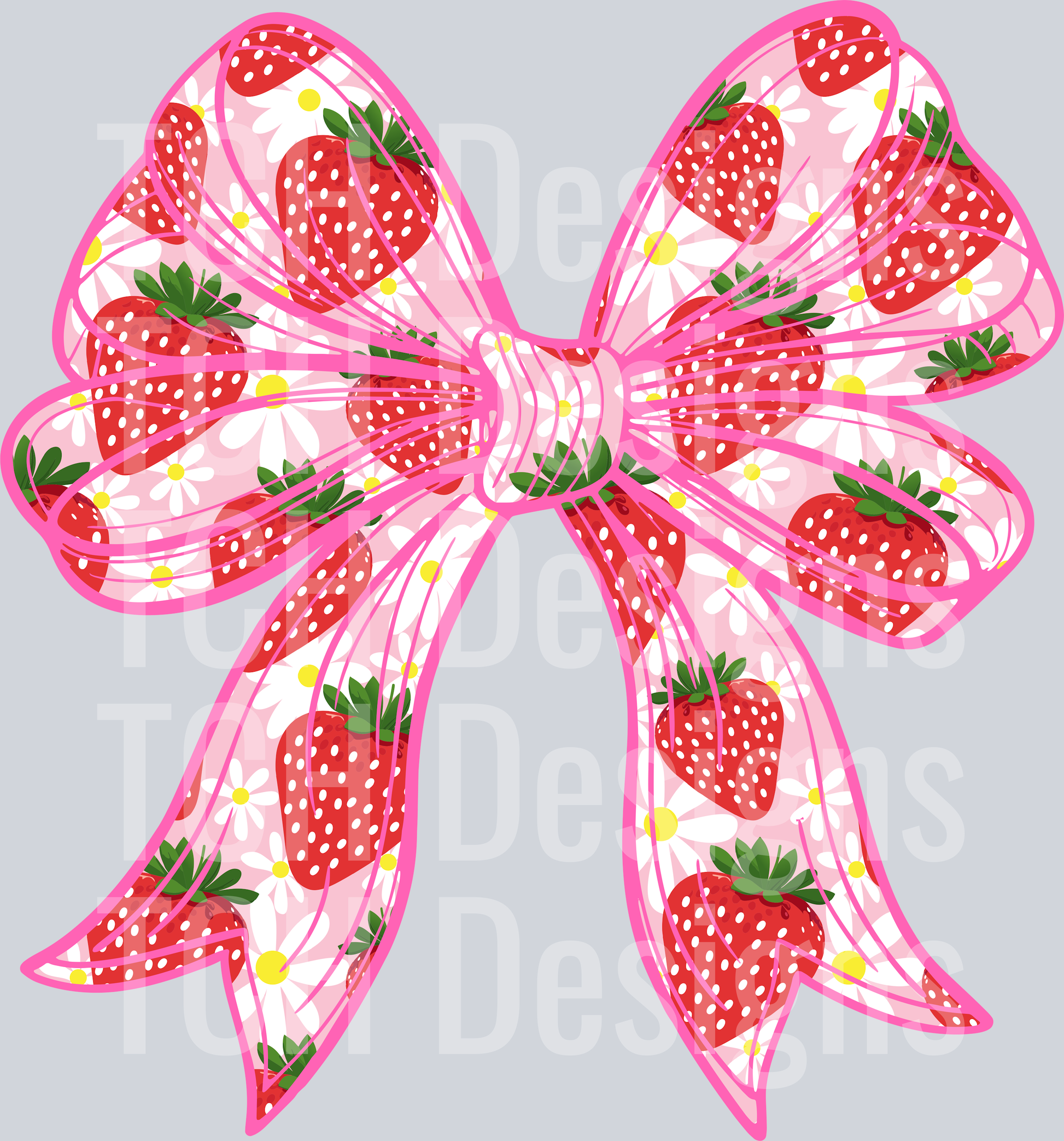strawberry-daisy-bow