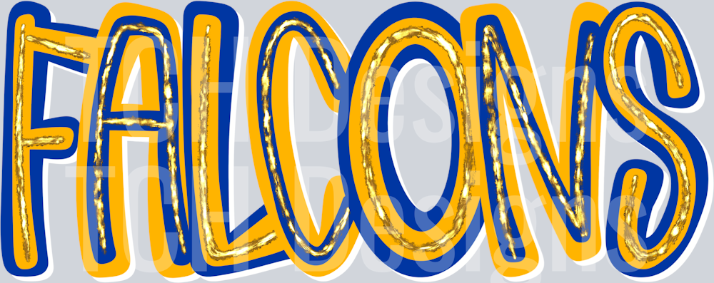 Falcons_Hand_Lettered_Gold_Glitzy