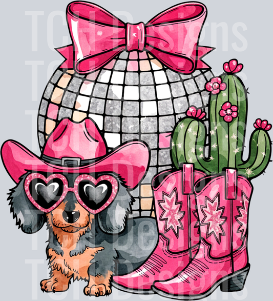 WesternDiscoDachshund (1)