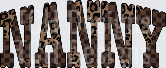 NANNY CHECKERED