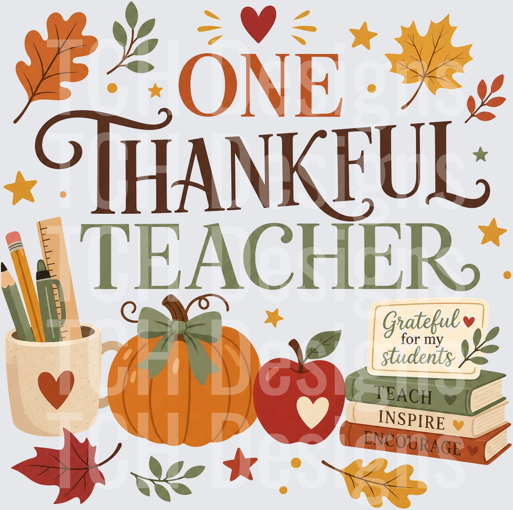 one thankful teacher thanksgiving
