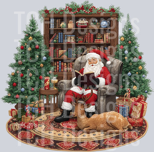 SANTA READING