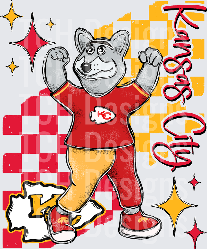 KC Chiefs checkered