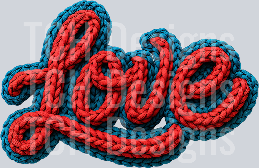 Yarn Crochet Valentine Love Png