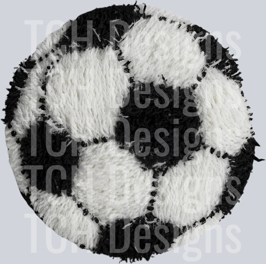 SOCCER FAUX YARN