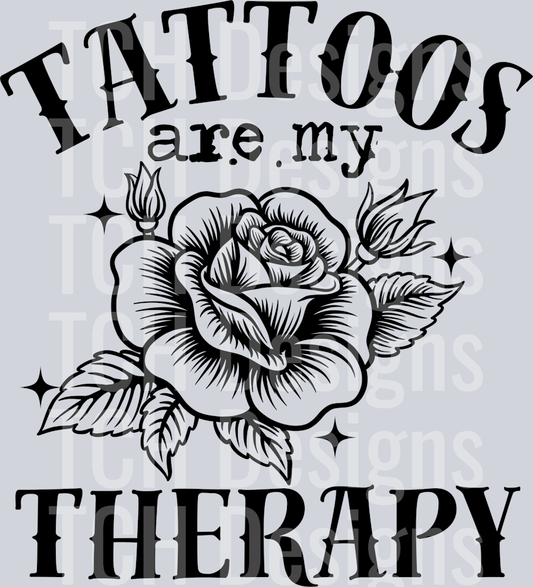 TATTOOS ARE MY THERAPY