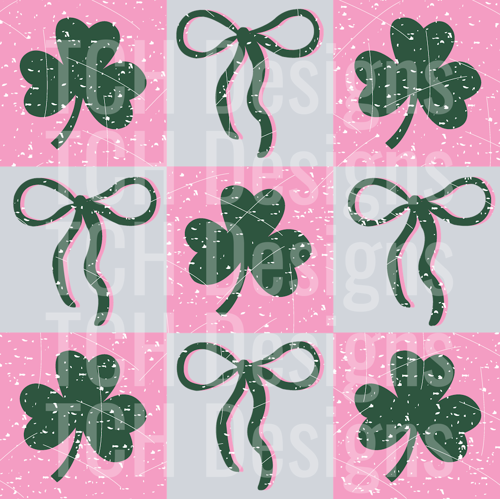 St Patrick_s Day Checker Shamrock Coquette-01 - Copy