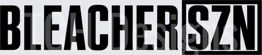 BLEACHER SEASON- CSG DESIGNS