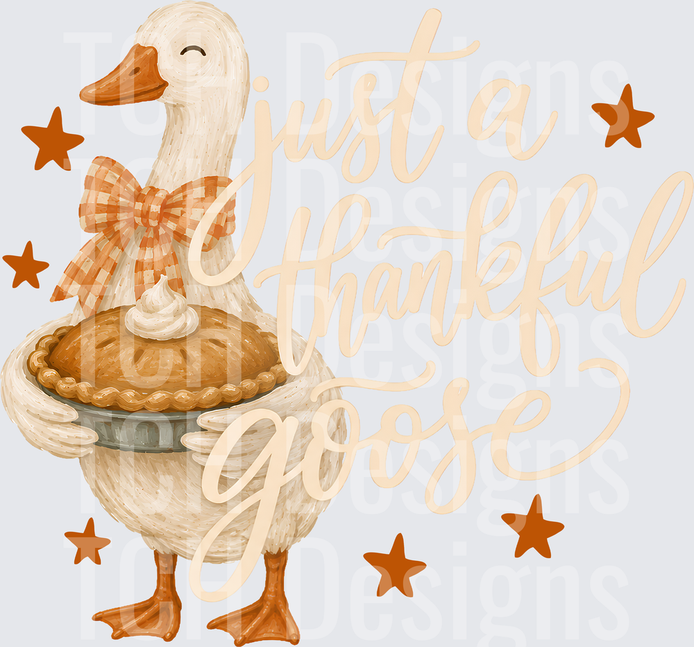 Just A Thankful Goose