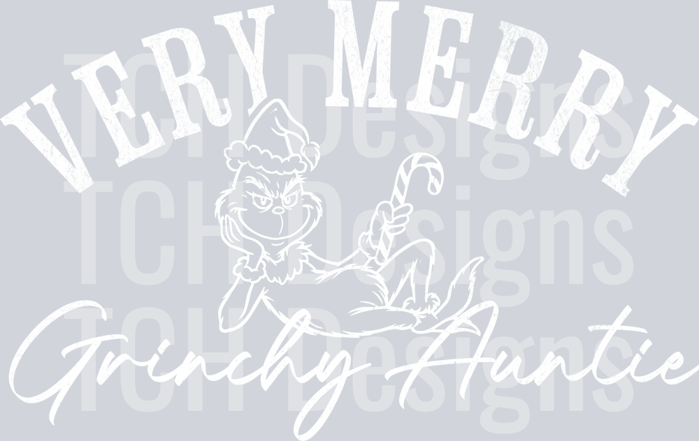 Very merry Grinchy auntie