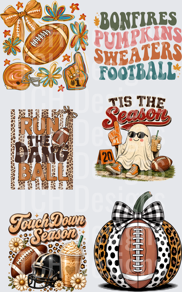 Premade Fall Football Gang 11