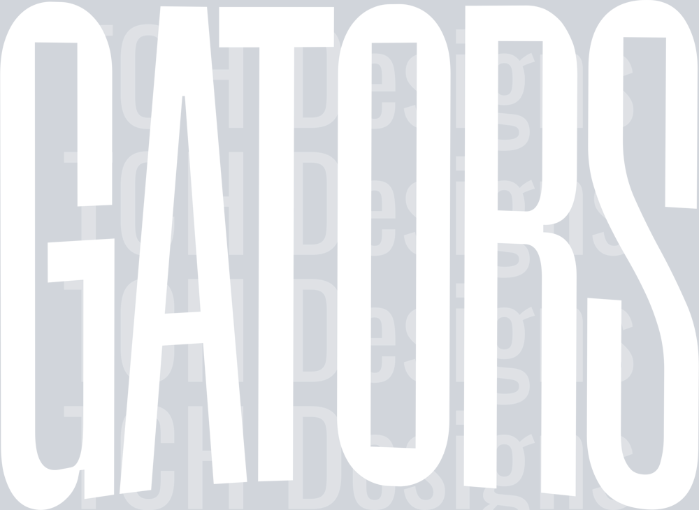 GATORS OVERSIZED WHITE