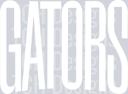 GATORS OVERSIZED WHITE