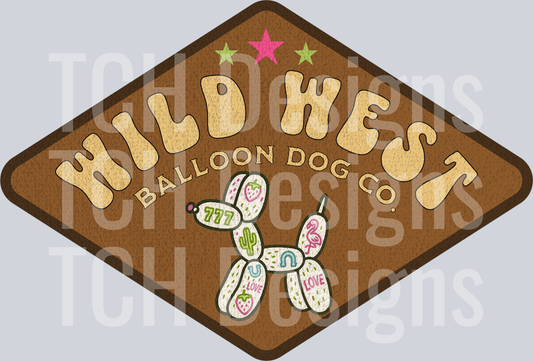 wild west balloon dog co hwds