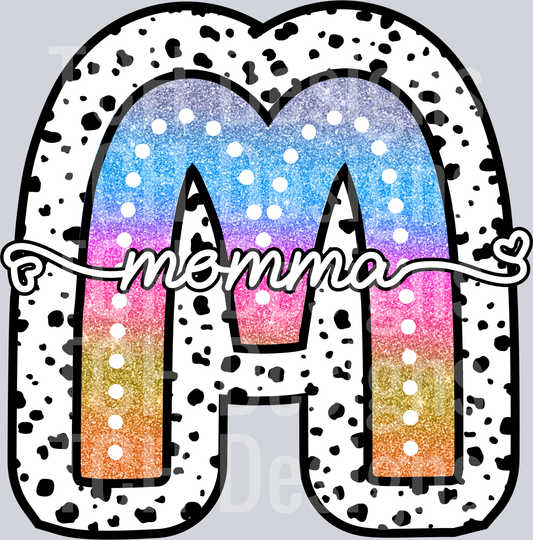MOMMA-TIE DYE DOTTIE NAMES