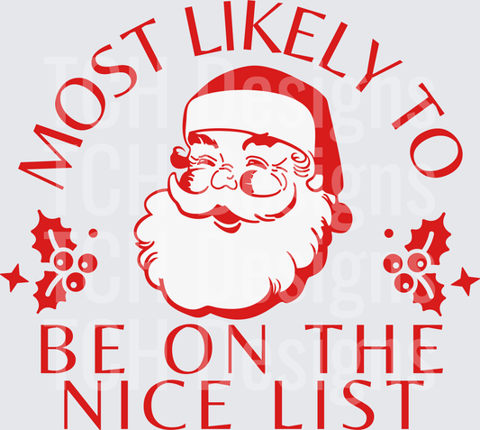 Most Likely Nice List