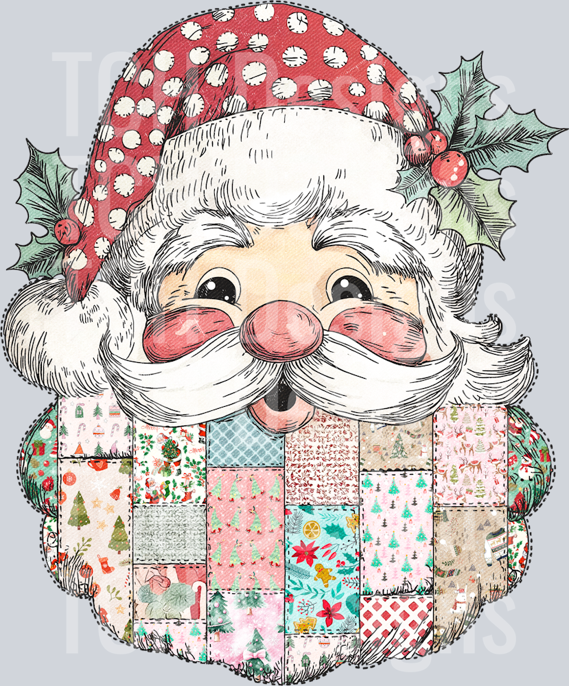 Patchwork Santa