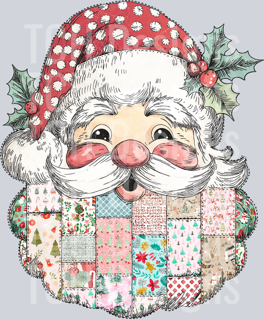 Patchwork Santa
