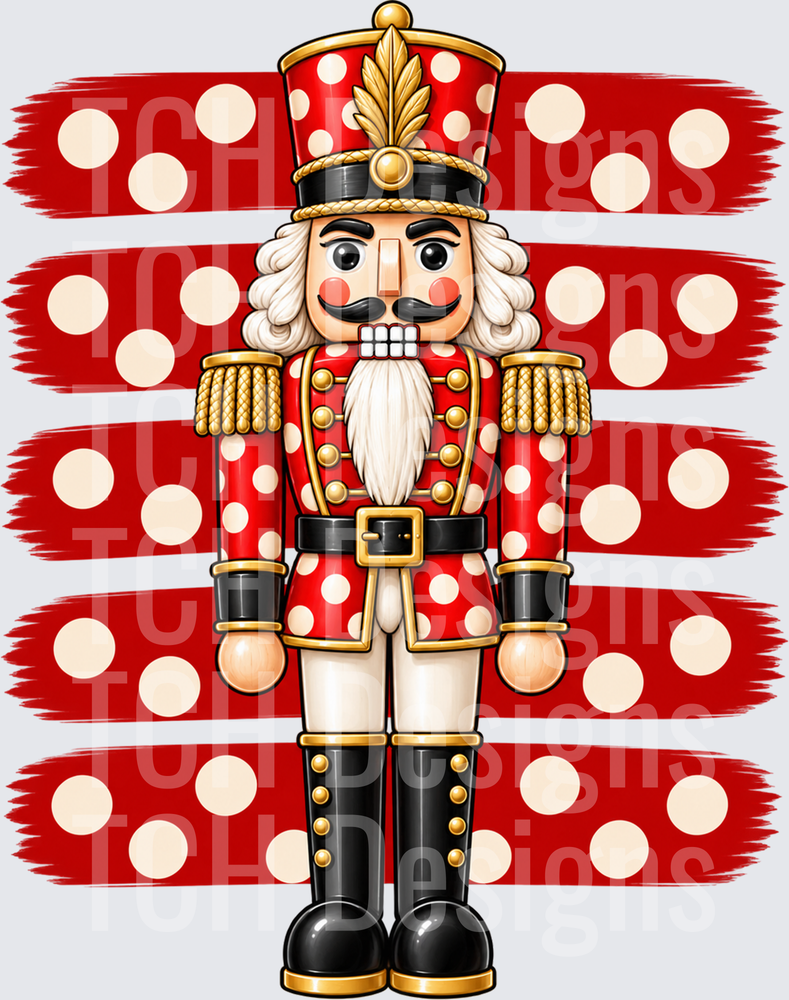 Polkadot Nutcracker Christmas