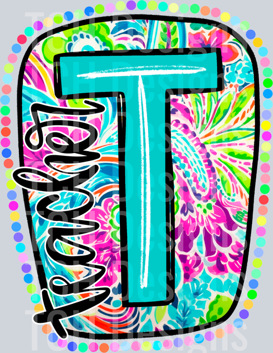 SCRIBBLE LETTER BRIGHT