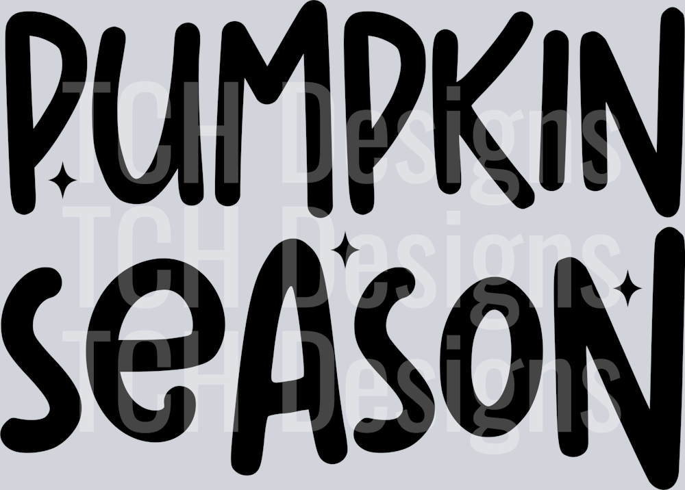 PUMPKIN SEASON BLACK
