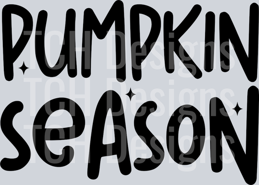 PUMPKIN SEASON BLACK