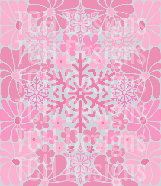 floral-boho-preppy-snowflake
