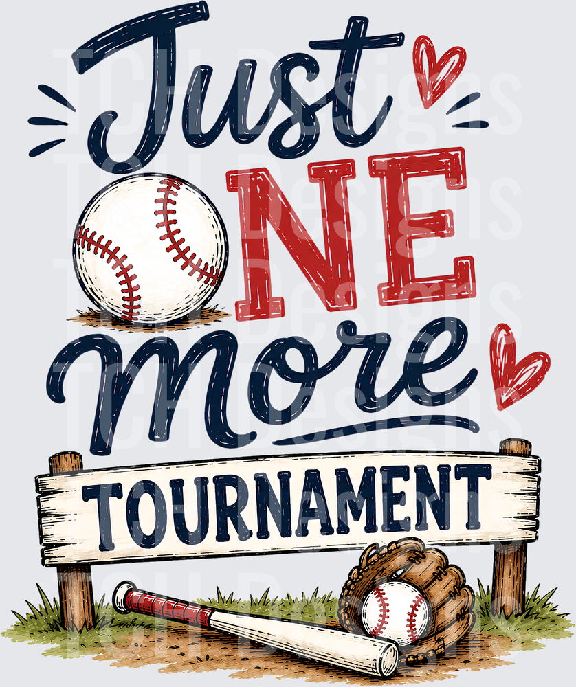 baseball- just one more tournament - csg designs