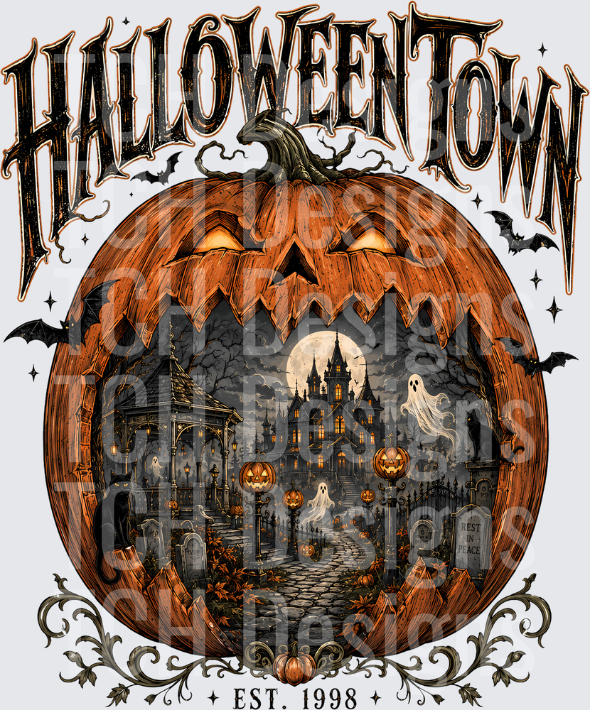 Halloween Town Pumpkin
