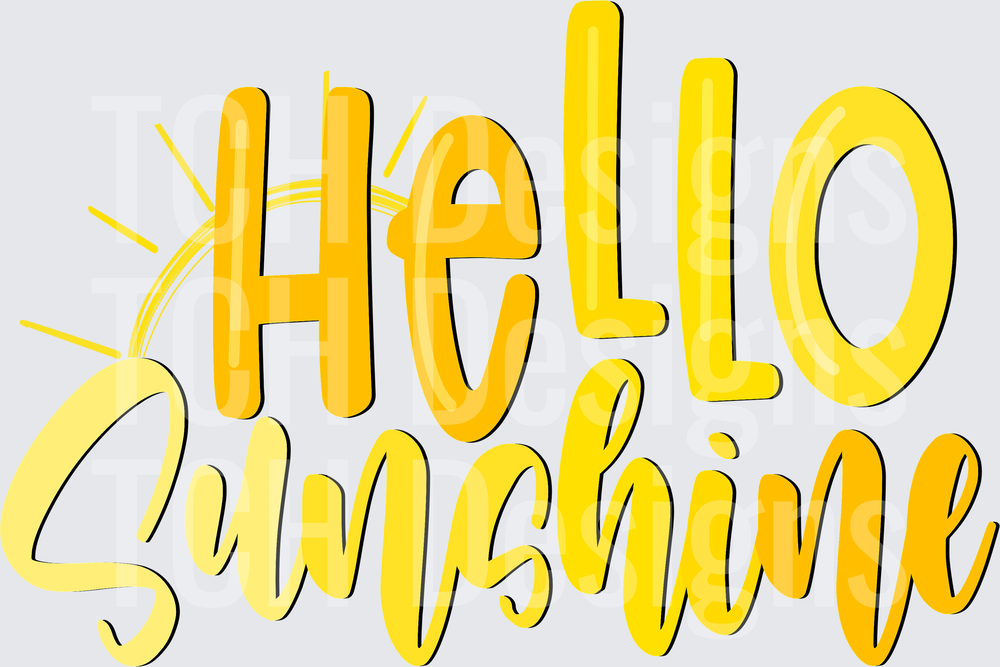 HELLO SUNSHINE OMBRE