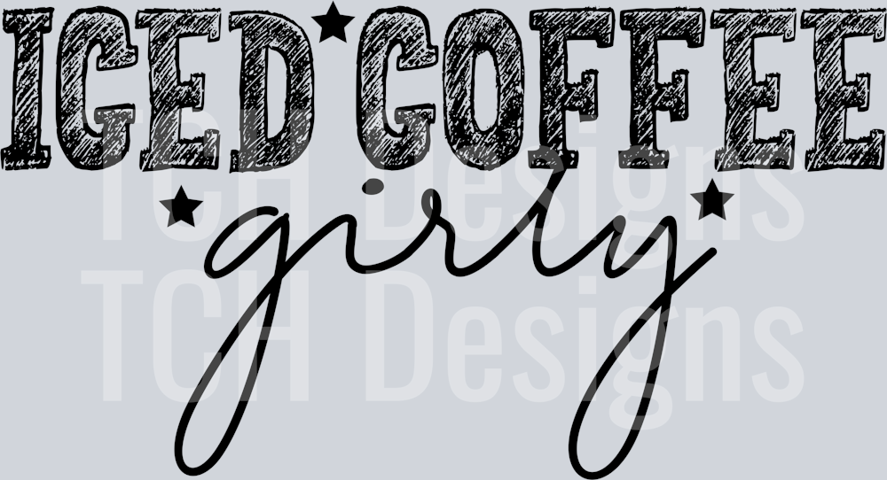 ICED COFFEE GIRLY