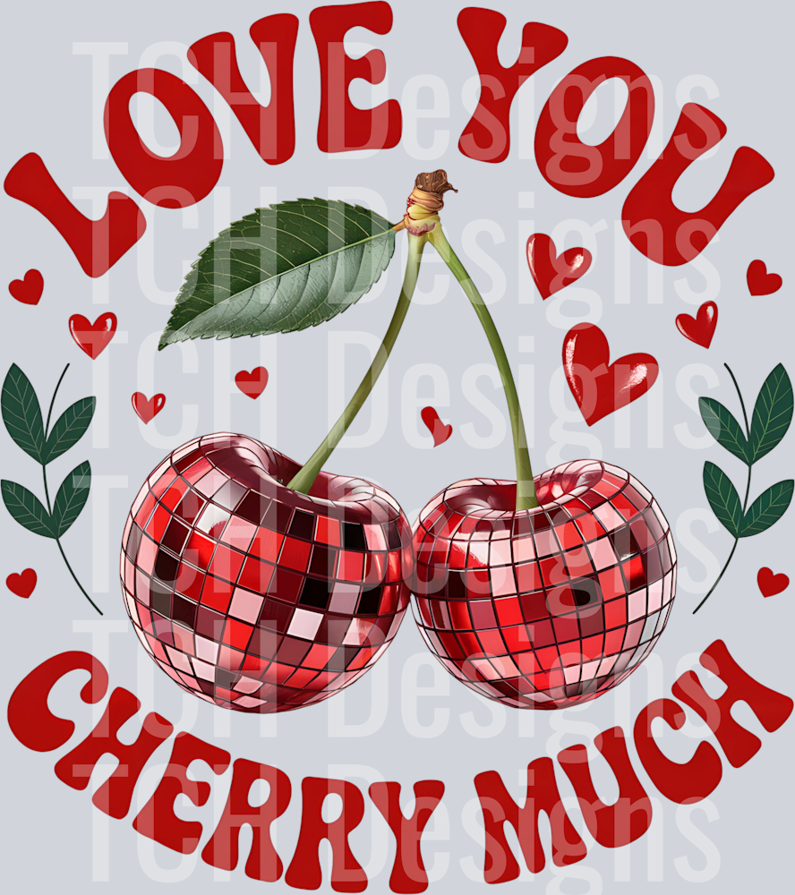 Valentine Cherry Png,Love you cherry much (1)