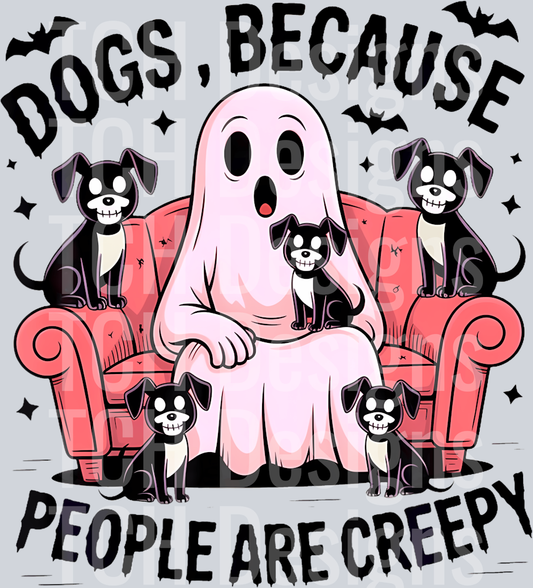 12 Dogs Because People Are Creepy T-Shirt