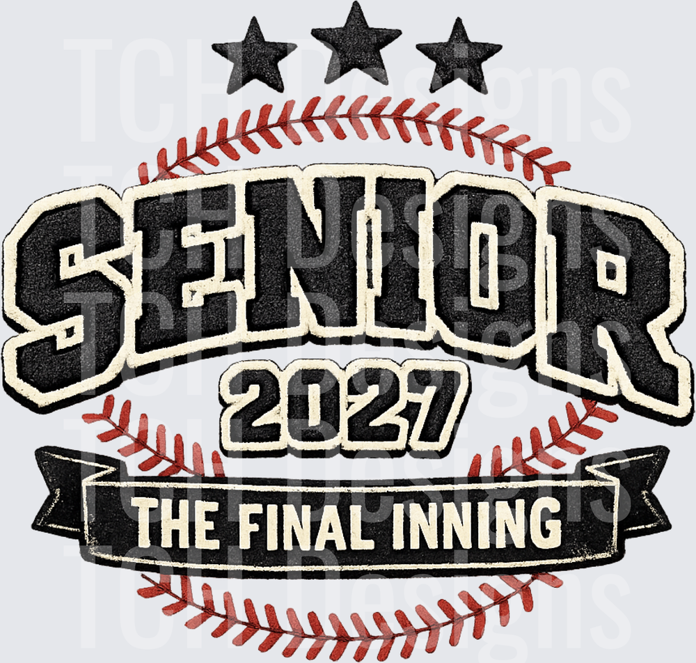 Senior 2027 Baseball The Final Inning Baseball Png (3)