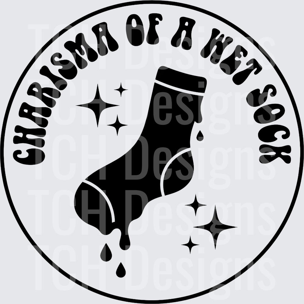 YOU HAVE THE CHARISMA WET SOCK POCKET