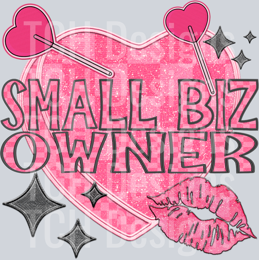 CANDY HEART LIPS SMALL BIZ OWNER HWDS
