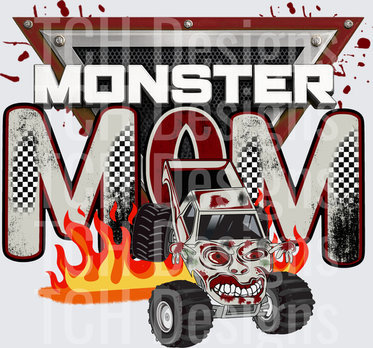 monster truck mom zombie