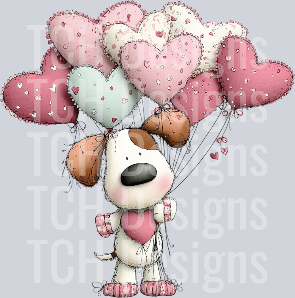 Whimsical Valentine Bunny Clipart (22)