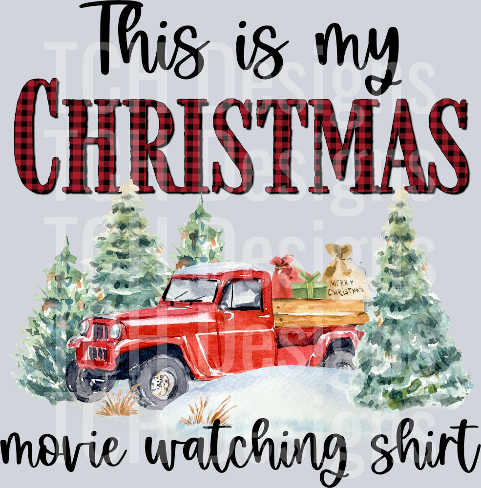 christmas farm truck shirt