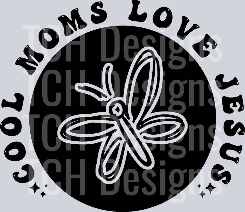 cool moms love jesus pocket