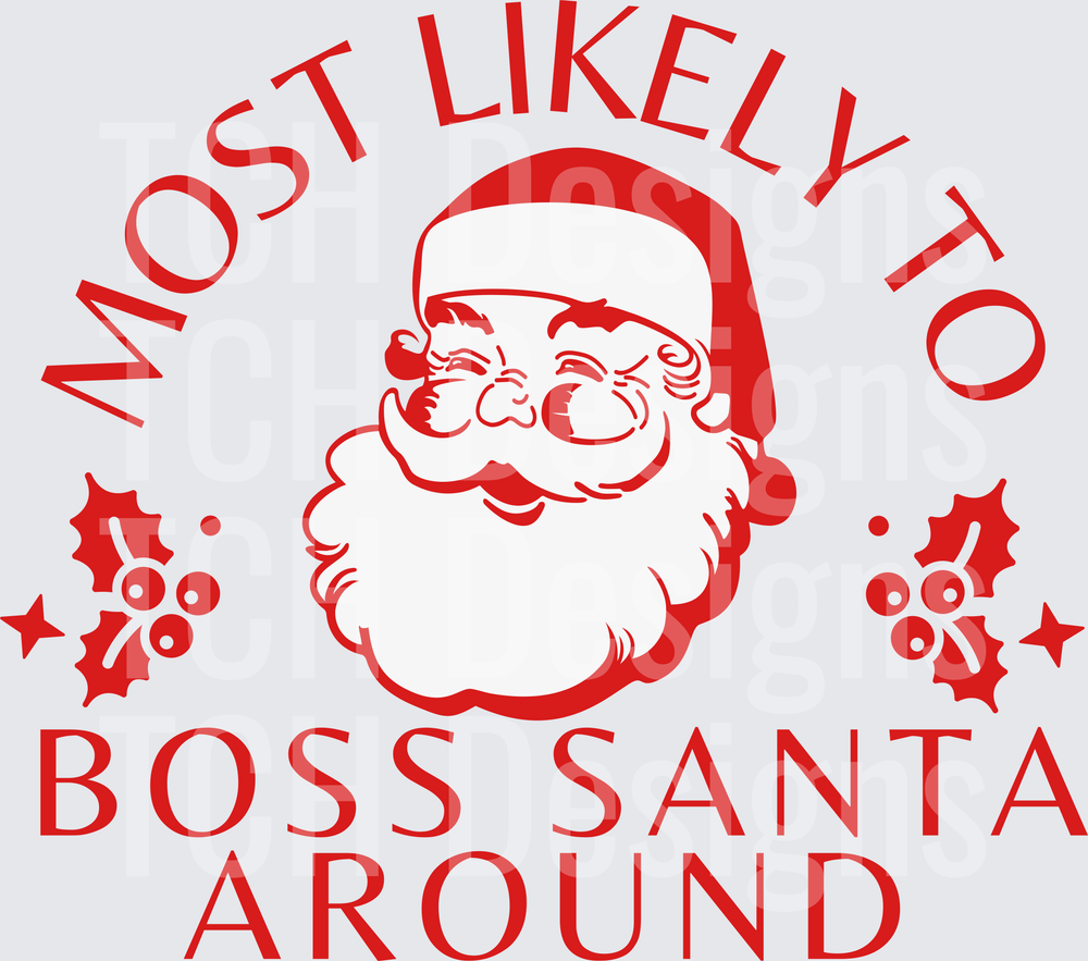 Most Likely Boss Santa