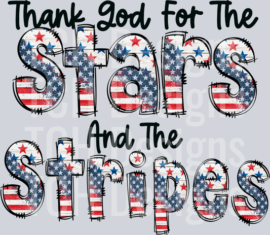 Thank God for the Stars and Stripes