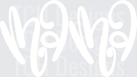 Bold White Minimalist Clean Blank Canvas Design